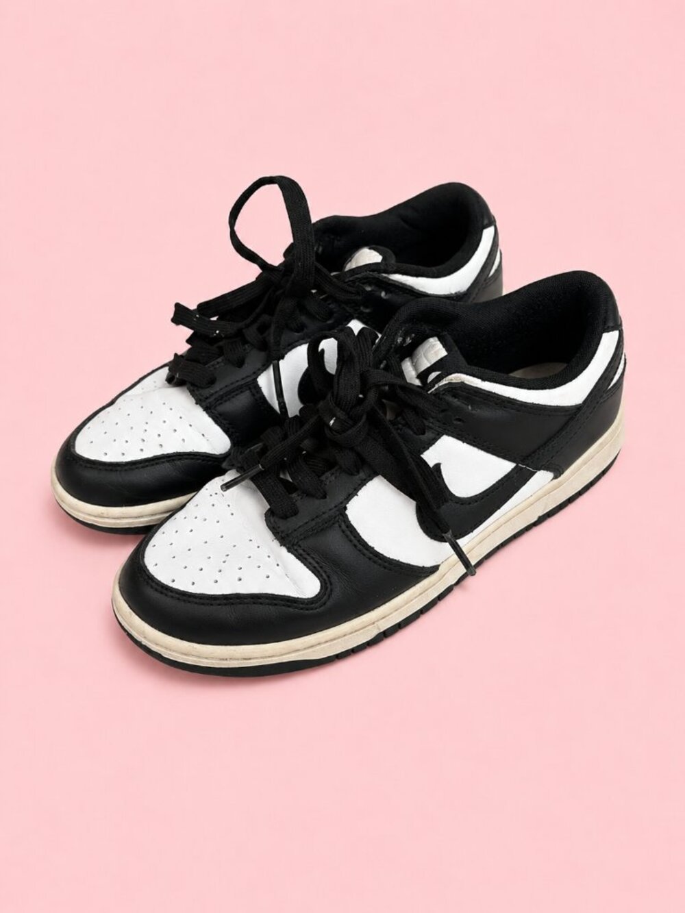 Nike Dunk Low "Panda" Sneakers | Kids 6.5Y / Women's 8.5 | Authentic